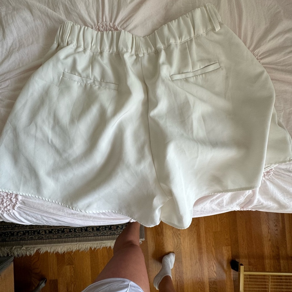 White Shorts